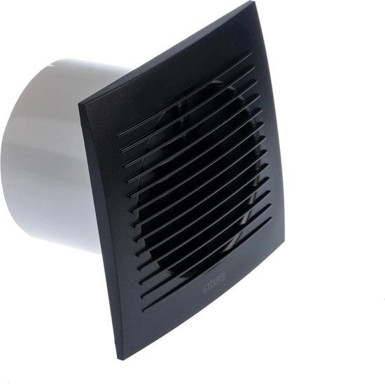 Ventilatore da bagno antracite - ventilatore efficiente per ventilazione bagno cucina e toilette