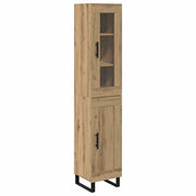 Credenza | Madia | Buffet da pranzo | Armadio da pranzo Rovere artigianale 34,5 x 34 x 180 cm