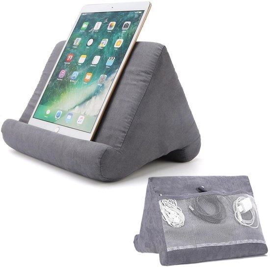 Sostegno Portatile per Tavola e Telefono con Cuscino per una Visione e Lettura Comoda