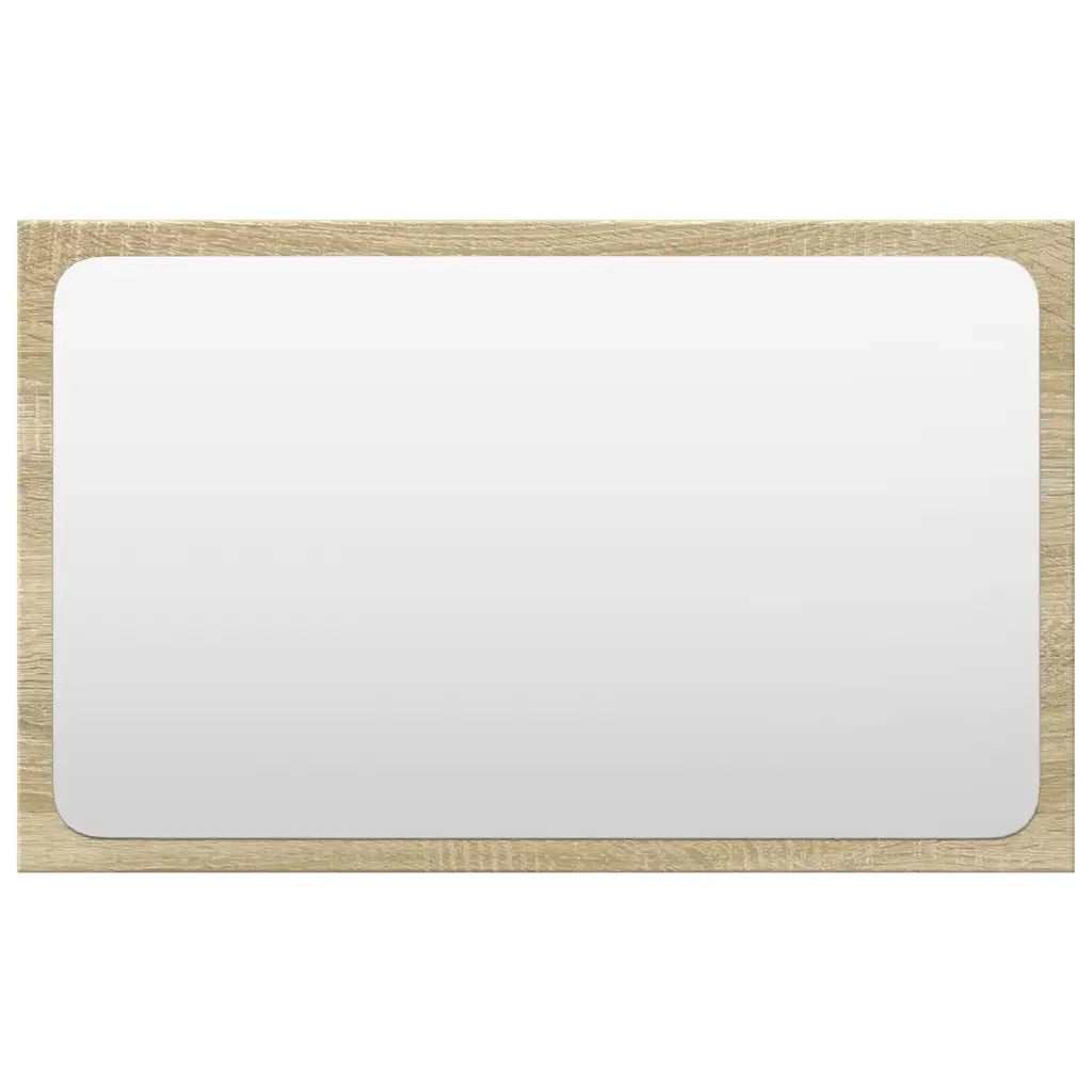 Set Mobili da Bagno 4 pz Rovere Sonoma in Legno Multistrato