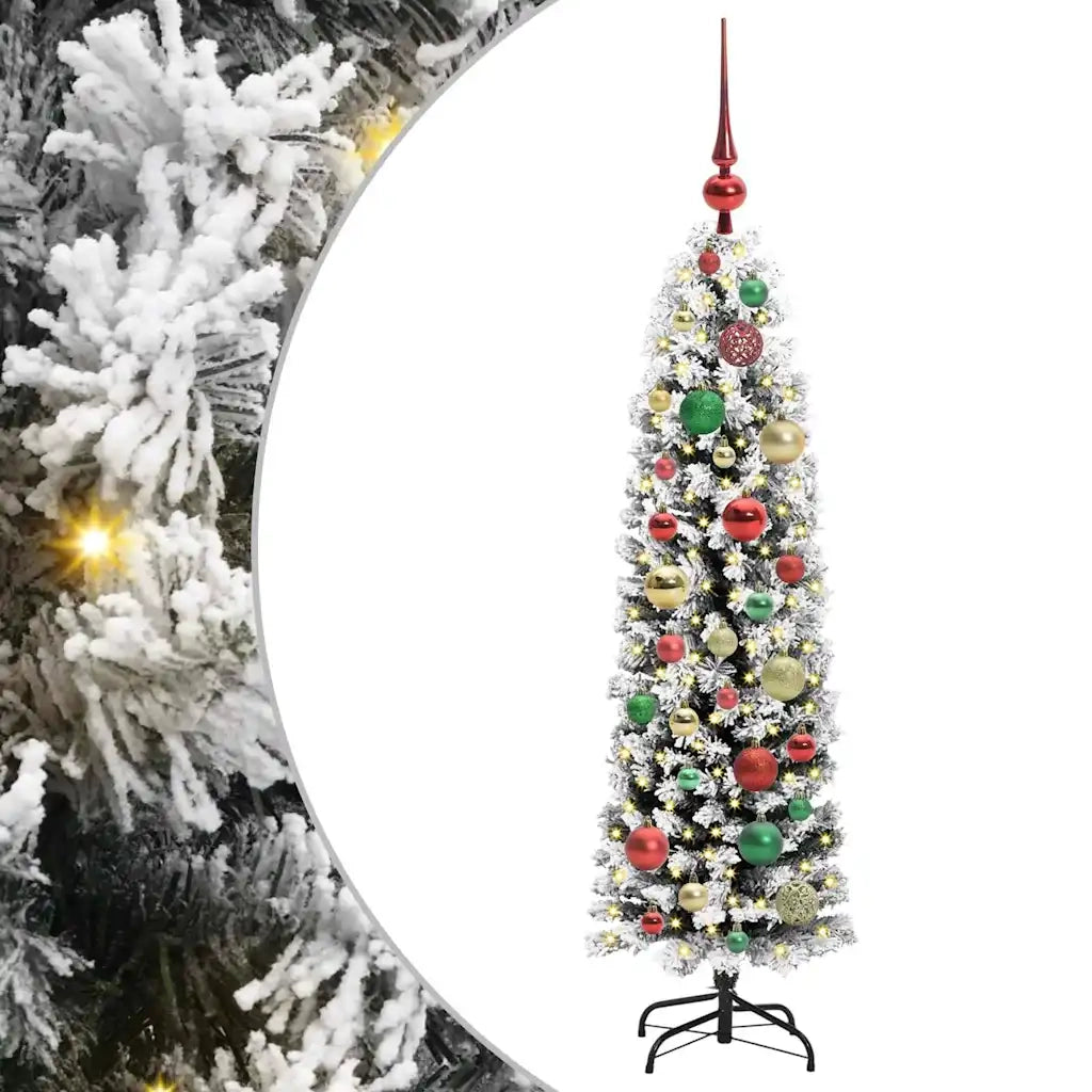 Albero di Natale artificiale con 150 LED Verde 120 cm 3395004