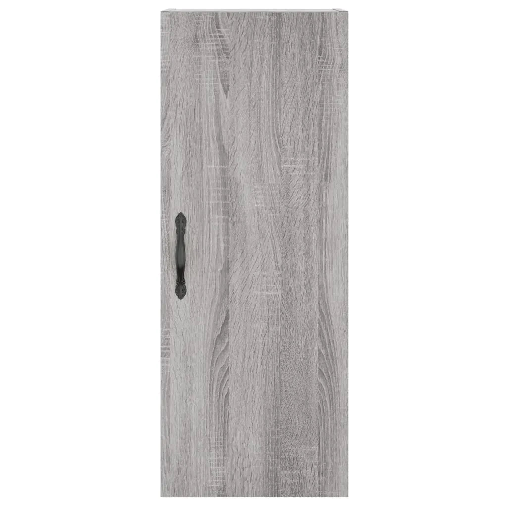 Credenza Grigio Sonoma 34,5x34x180 cm in Legno Multistrato 3198887