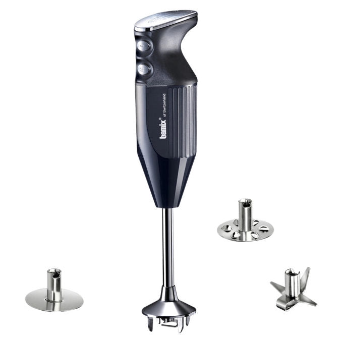 Bamix 7610497620181 Prime Frullatore a Immersione 250W 2 Livelli di Velocita' Acciaio Inossidabile colore Nero