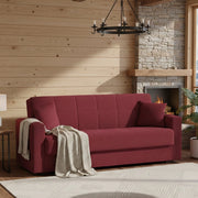 Divano letto 3 posti Ambrogino 80x87h cm, braccioli
