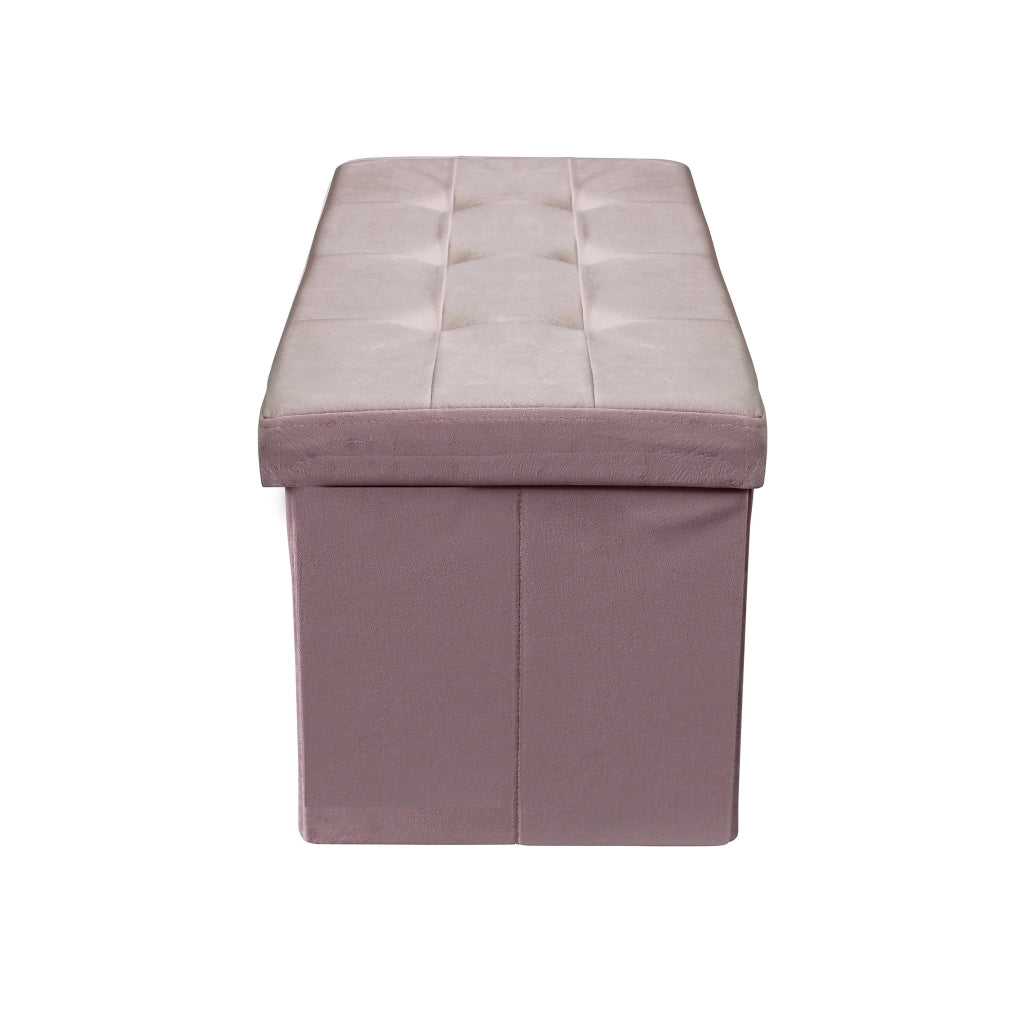 Pouf contenitore in velluto -  MARCUS