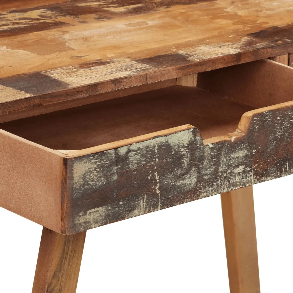 Scrivania | Tavolo da Ufficio in Legno Massello Anticato