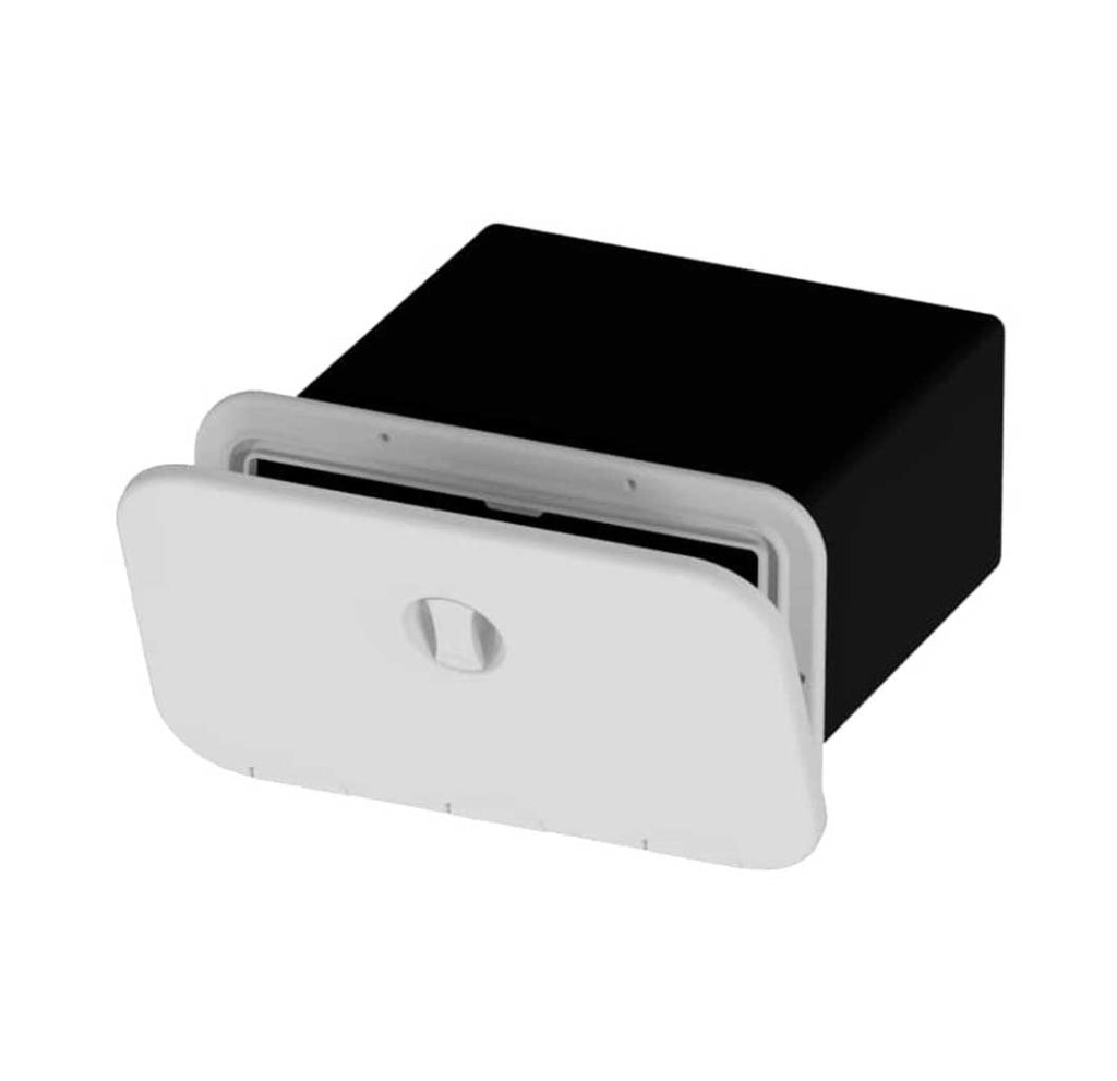 Sportello d‘ispezione con contenitore MM 250×132 F