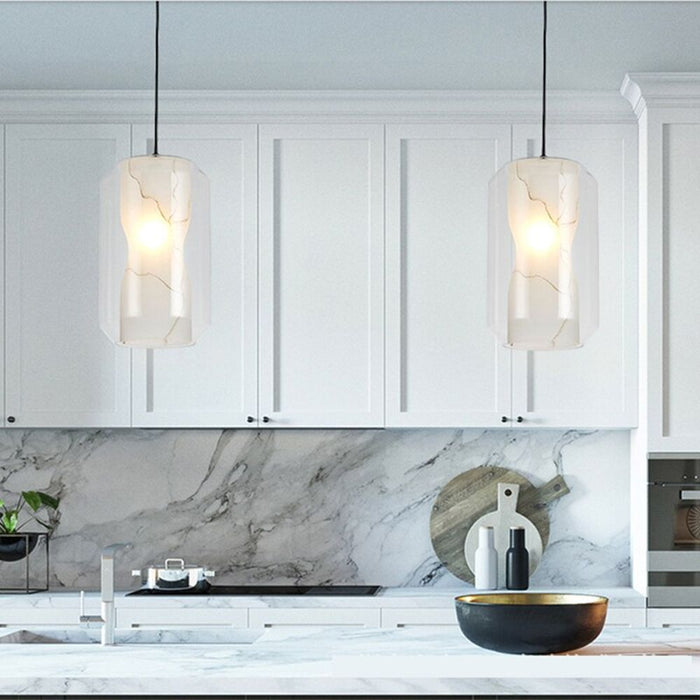 Lampada White Marble APP909-1CP