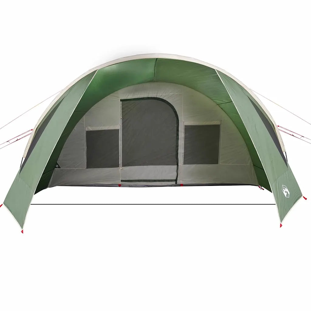 Tenda Tunnel per 6 Persone 6 persona Verde e Bianco 42004044