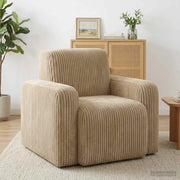 Poltrona Tortora corduroy 42042446