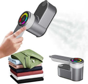 Stomagente Portatile 1200 W per Viaggio - Stomagente Manuale con Reservorio Acqua 120 ml - 6 Impostazioni di Vapore - Piegatura Efficiente per Abiti e Camicie