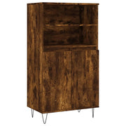 Buffet credenza cassettiera mobiletto mobile contenitore organizer cucina soggiorno salotto alto 60 x 36 x 110 cm legno ingegnerizzato marrone 02_0033378