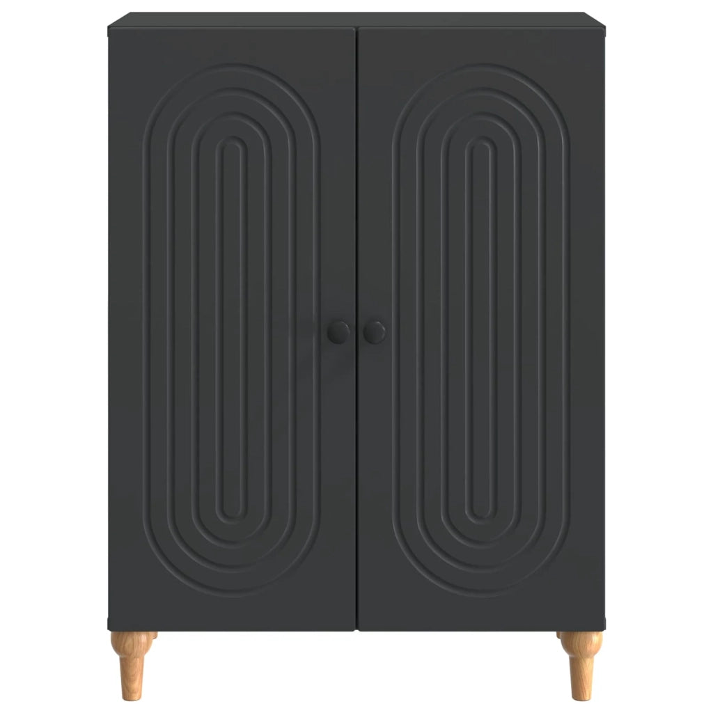 Credenza Nero 66 x 34,5 x 90 cm Legno ingegnerizzato 894126