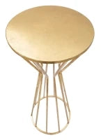 Tavolino Porta Telefono Stick Glam Cm Ø 38X100