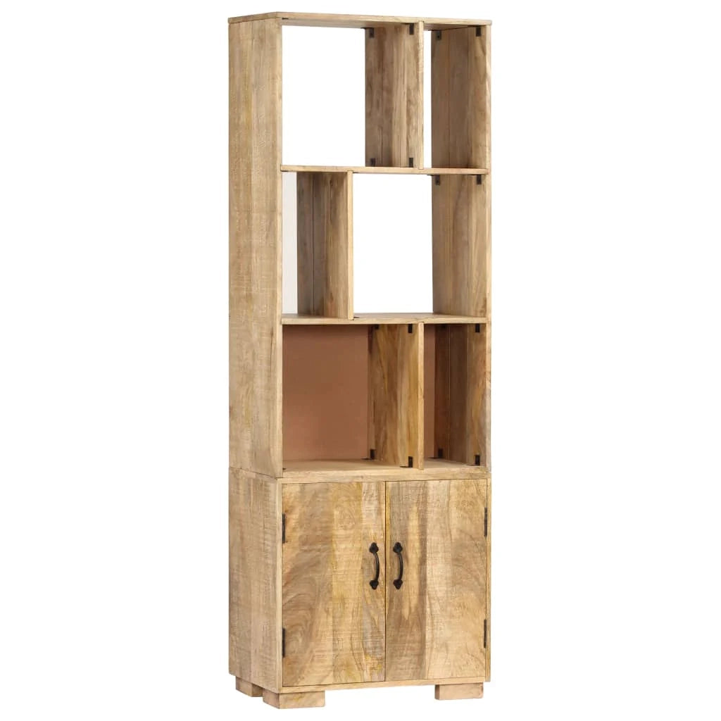 Scaffale mobile mobile di design libreria 180 cm legno massello di mango 2702067/2