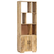 Scaffale mobile mobile di design libreria 180 cm legno massello di mango 2702067/2