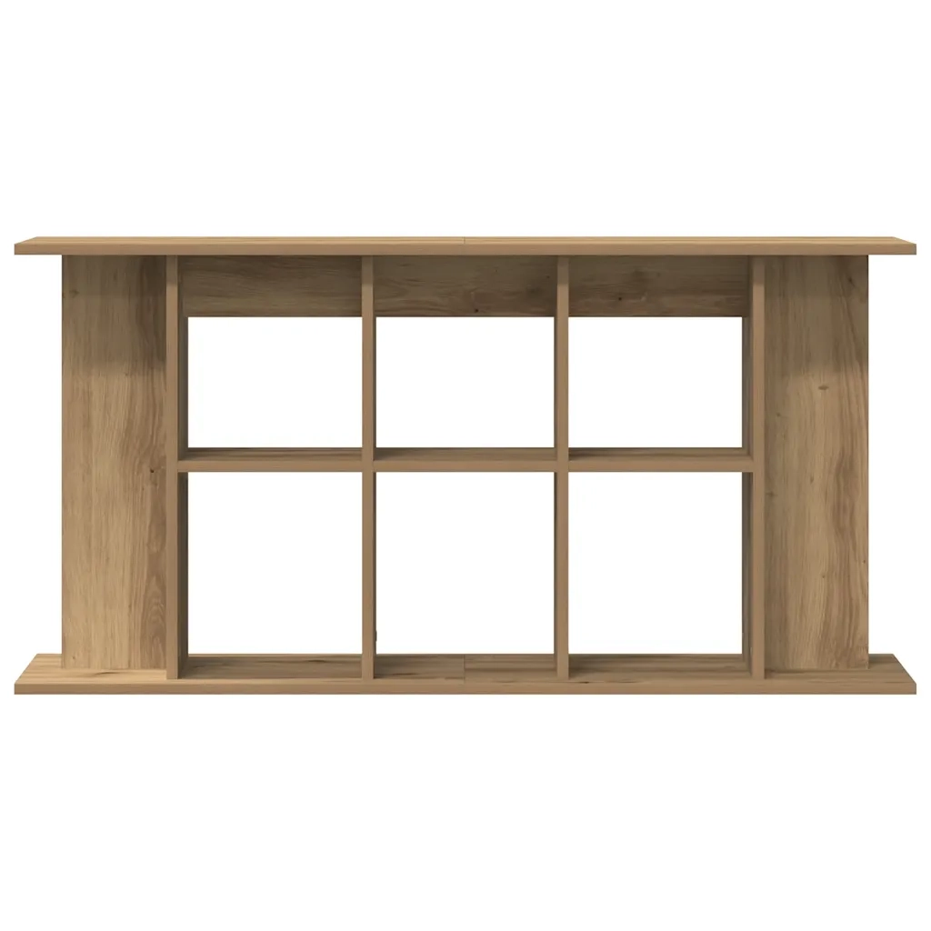 Supporto Acquario 120x40x60 cm Multistrato Rovere Artigianale
