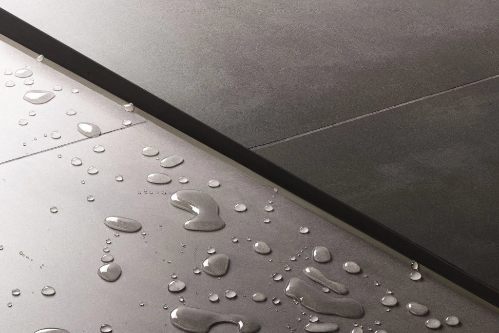 Profilo Doccia Pendenzato 140cm Black sinistra