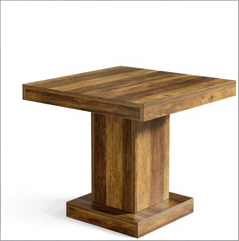 TAVOLO Quadrato 80x80x75 cm in MDF Marrone