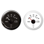 VOLTMETRO 8-16 12V NERO