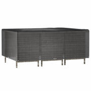 Copertura Mobili Giardino | Telone per mobili da esterni 12 Occhielli 270x180x90 Rettangolare