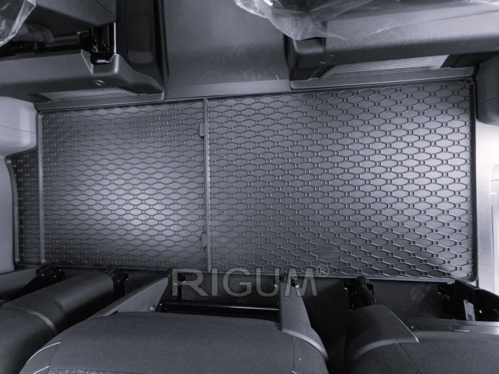 RIGUM906486 - SECONDA FILA per  Ford Transit Custom 9 posti dal 2024-, VW Transporter T7 Caravelle dal 2025-