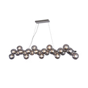 Lampada pendente Modern in Metallo Dallas Cromo