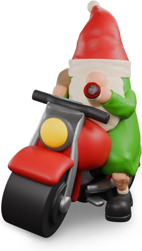 Decorazione per motoristi - Ritratto di scootere - 99 cm - Divertente decorazione per appassionati di moto