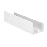Mensola doccia 30 cm bianco in acciaio inox senza fori Rea