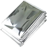Pacchetto da 4 Allettanti Reddenti Termici in Mylar per Escursioni, Survival, Maratoni e Primo Soccorso