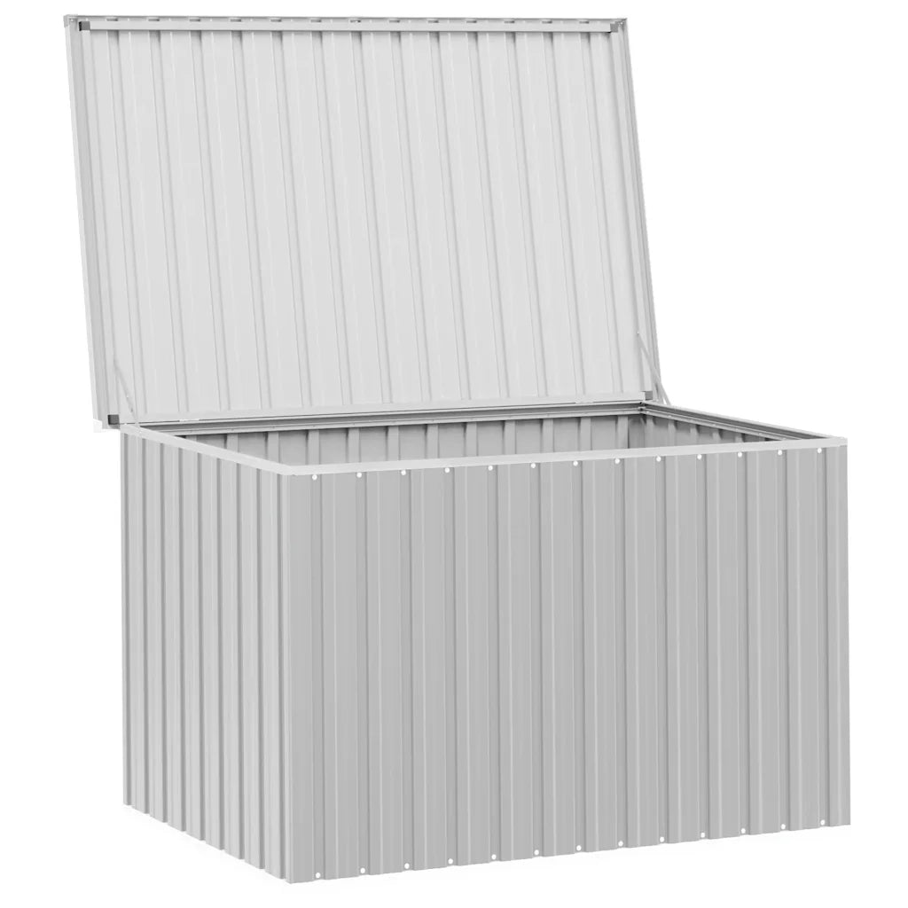 Baule da Giardino-Cassa da giardino Grigio 149x99x93 cm