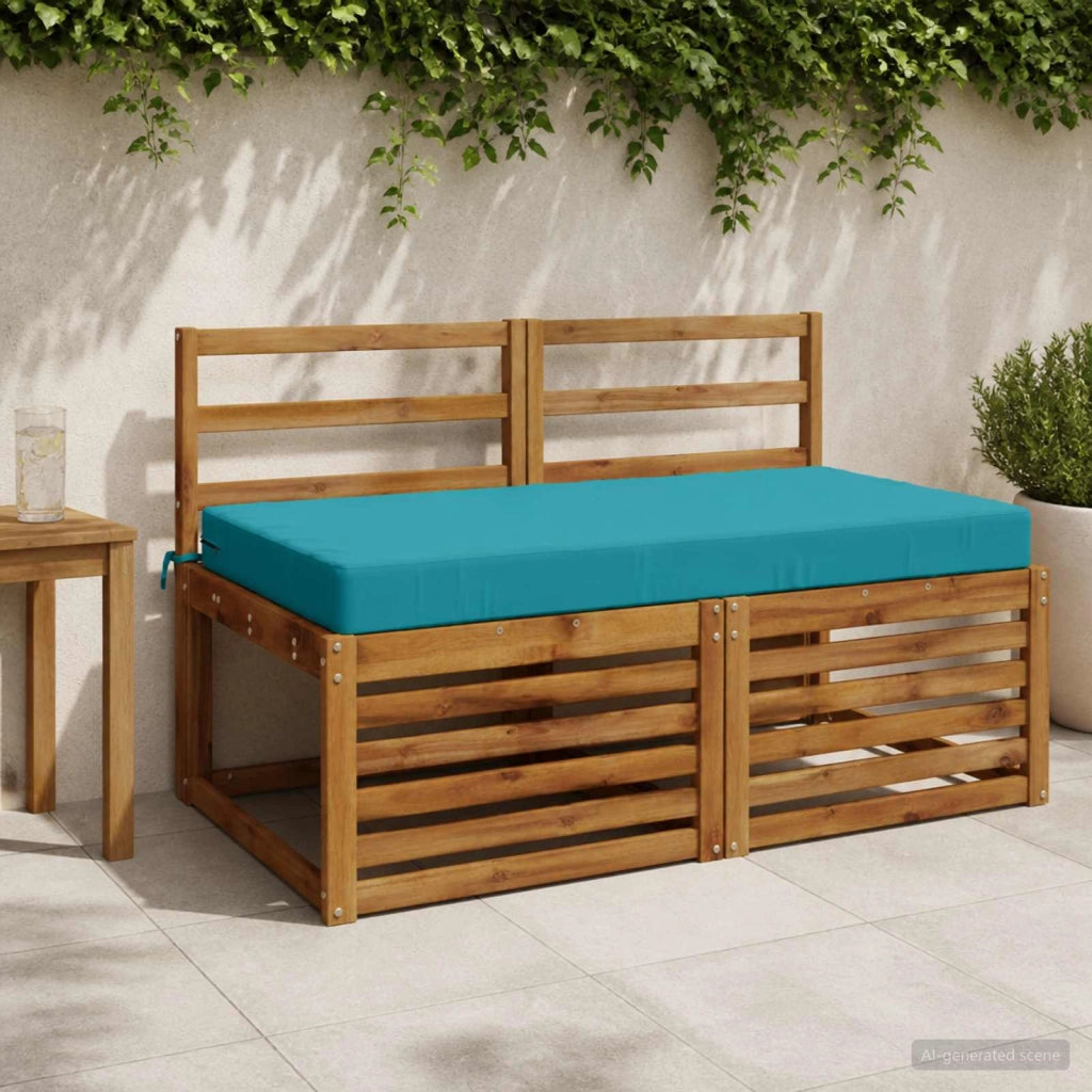 Cuscino per la seduta SOEST 100% Poliestere Turchese 946845