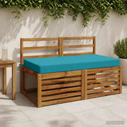 Cuscino per la seduta SOEST 100% Poliestere Turchese 946845