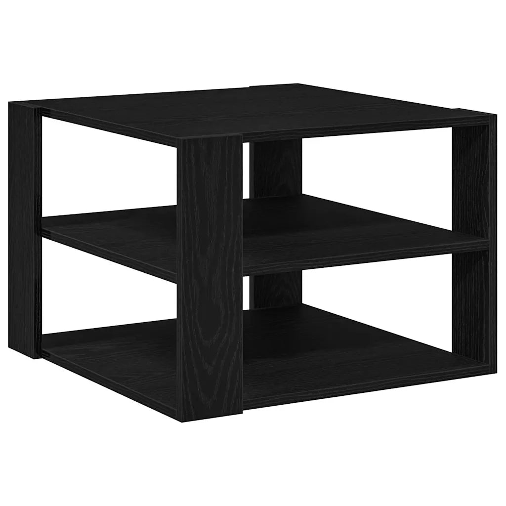 Tavolino da salotto Rovere Nero 58 x 58 x 40 cm 862608