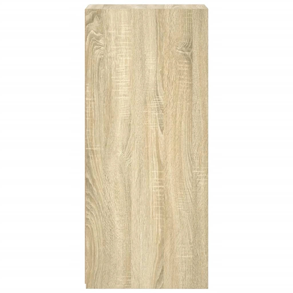 Credenza cassettiera cassettiera mobile contenitore organizer cucina soggiorno soggiorno Sonoma 30 x 41 x 93 cm derivati ​​del legno marrone 02_0031503