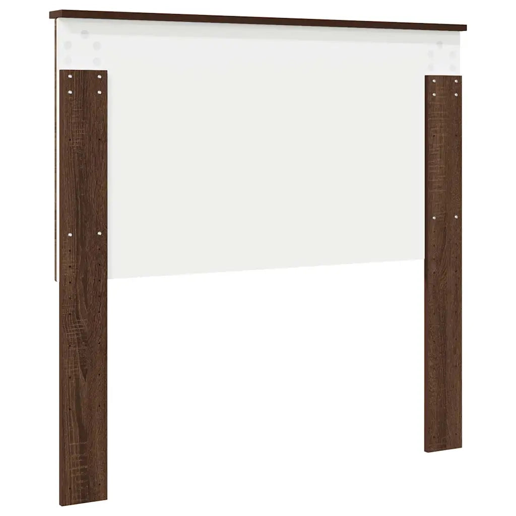 Testiera-Testata-Testiera Decorativa Rovere Marrone 100 cm Legno multistrato 423872