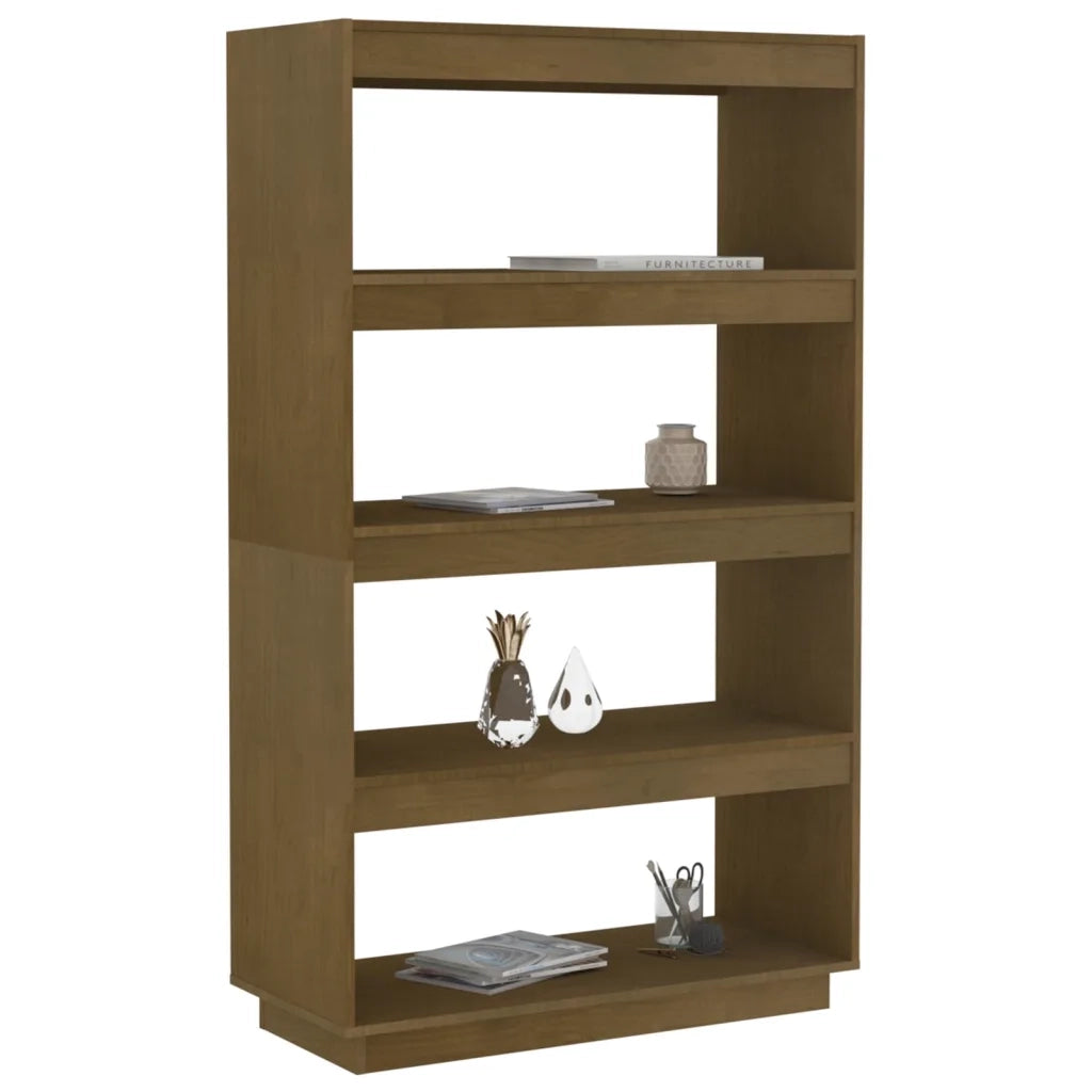 Libreria/Divisorio Ambra 80x35x135 cm in Massello di Pino 810892
