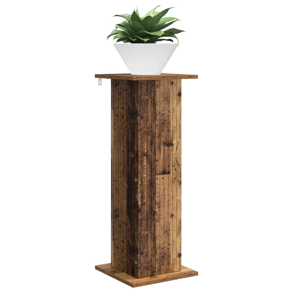 Supporto per piante Legno antico 30,5 x 30 x 80,5 cm 899776