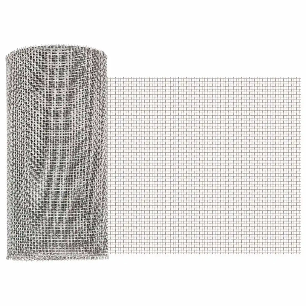 Rete per schermatura 20 x 200 cm 8 Mesh Argento 42039662