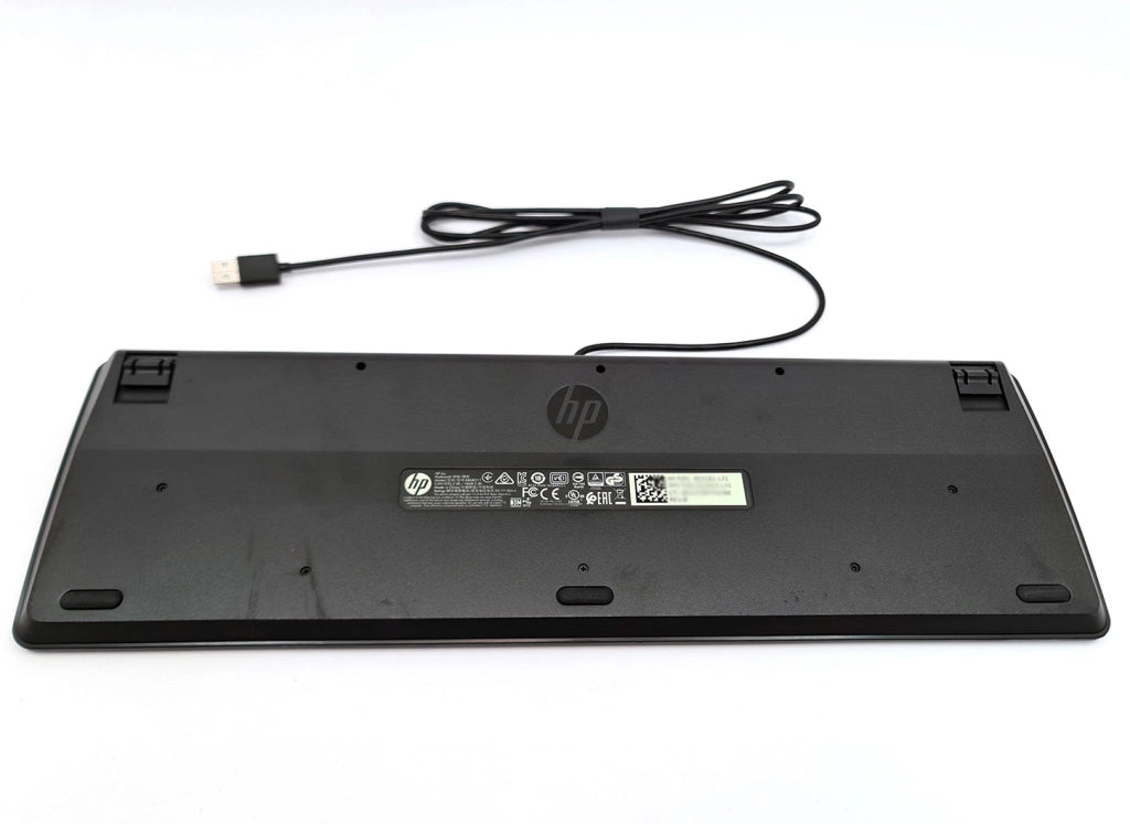 Tastiera HP KBAR211 Cablata USB Layout inglese Fornita di Labels ITALIANI con Tastierino Numerico Nuova Priva di Confezione Originale Lievi Segni da Trasporto