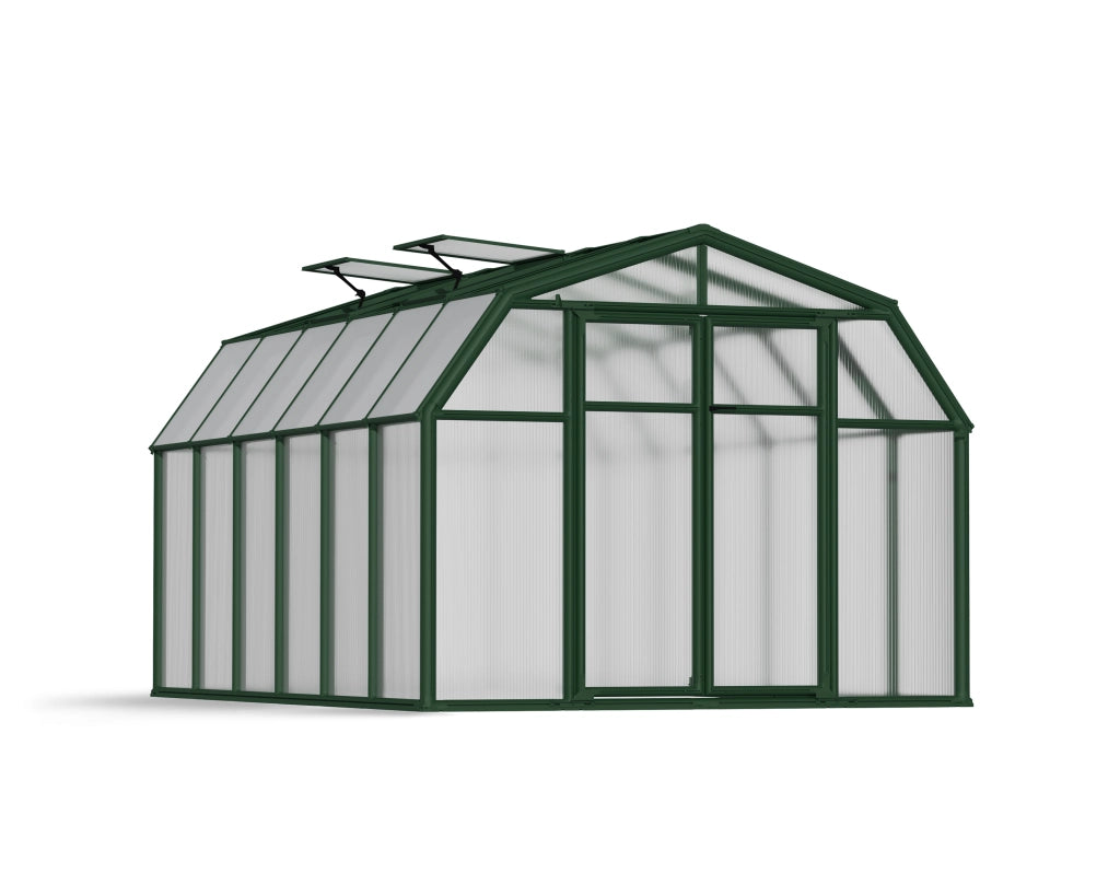 Canopia Hobby Gardener Doppio Strato Serra Da Giardino in Policarbonato 391X266X208 cm Verde