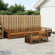 Set di divani da esterno 8 pz Naturale 3383502