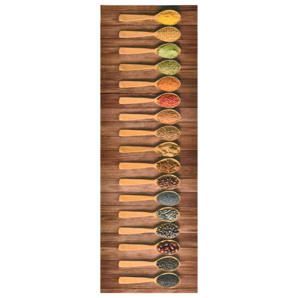Tappetino da Cucina Lavabile Cucchiai 60x300 cm cod mxl 43580