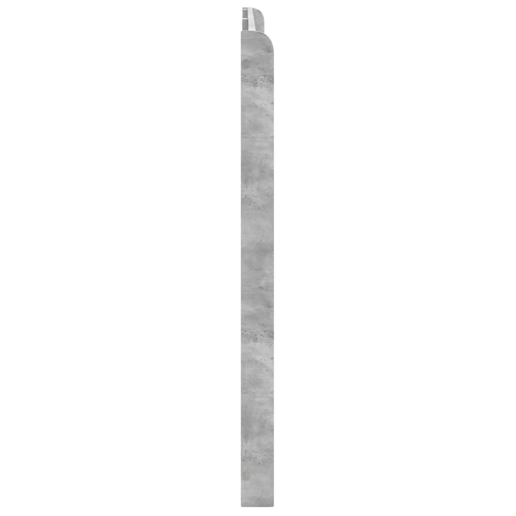 Testiera Letto Grigio Cemento Legno ingegnerizzato 889558