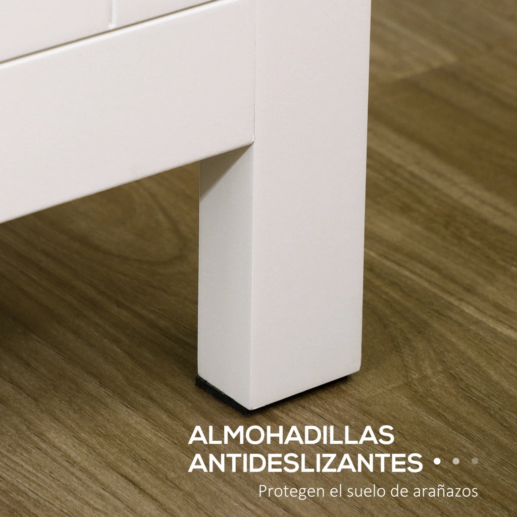 Armadio Moderno con 3 Porte e Ripiani Aggiustabili ¨C zephmum ¨C Bianco 120x40x70 cm