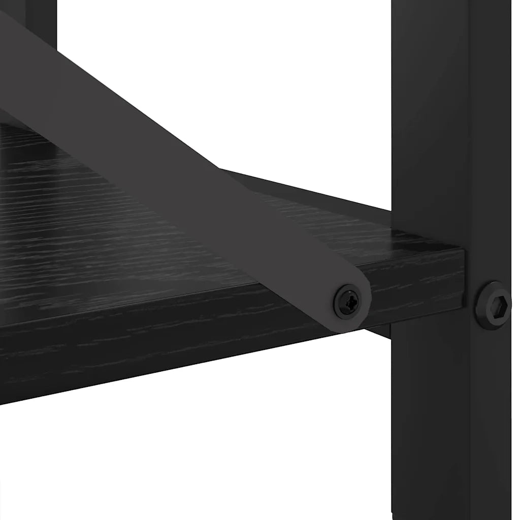 Libreria Rovere Nero 60 x 30 x 85 cm Legno multistrato 868395
