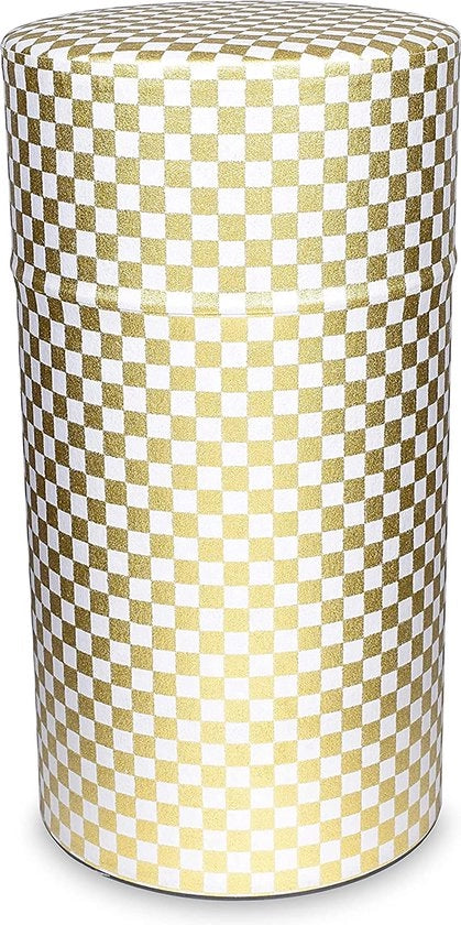 Contenitore di stoccaggio aereostatico con doppio coperchio, controllo di blocco ICHIMATSU, capacità di 200 g per tè, caffè, zucchero, spezie, erbe