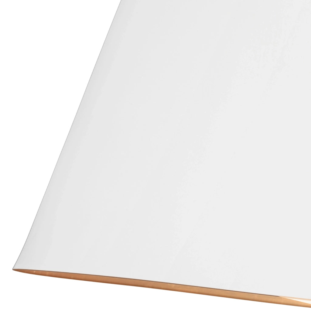 Lampadario Contemporaneo Asher Acciaio Bianco Opaco Vetro 5 Luci E14