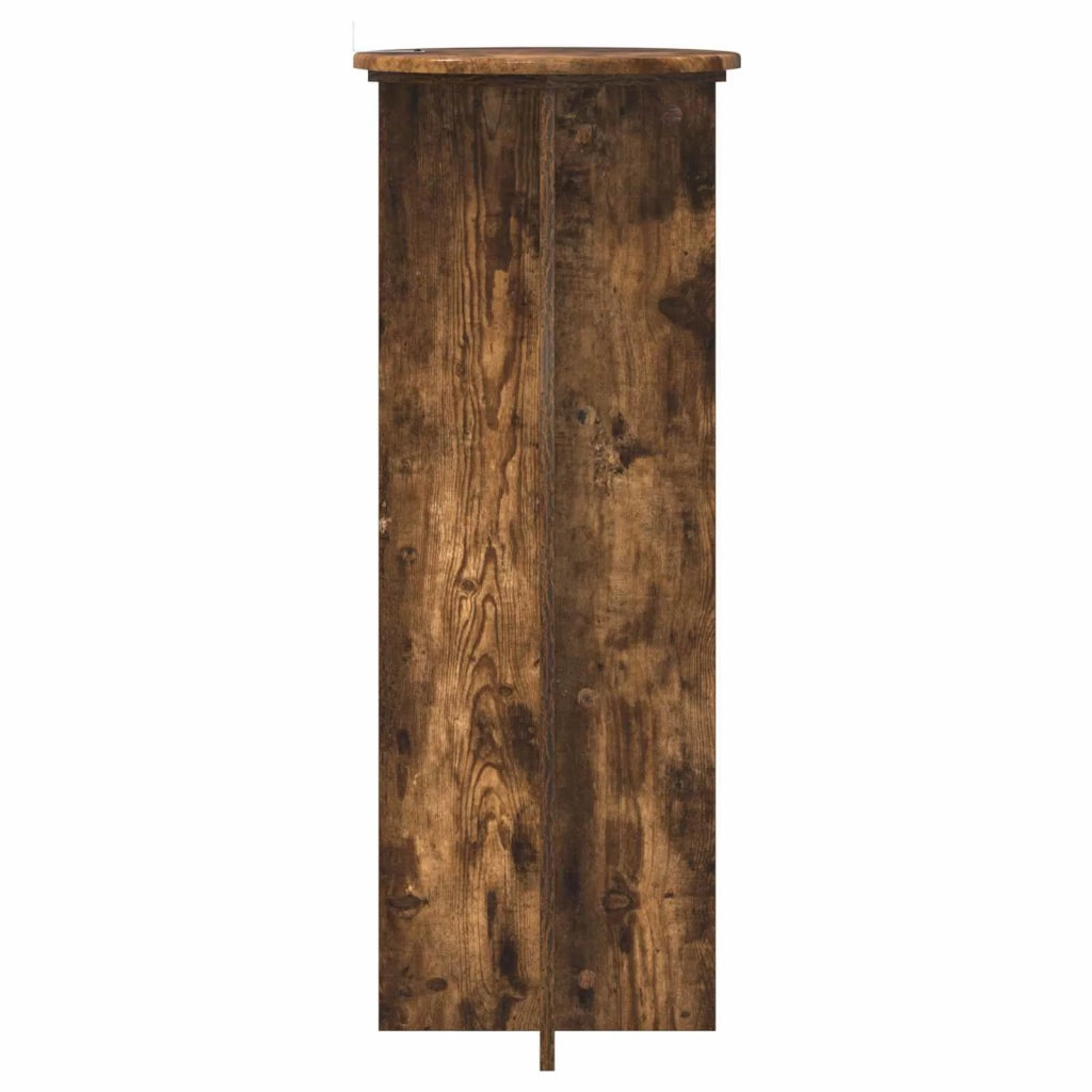 Supporto per piante | Sostegno per piante 2 pz Rovere Fumo ?40 x 100 cm