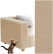 Mat per gatto autofissante, protezione contro le scalfitture per gatti sul divano (khaki, 40×200cm)